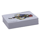 1X Waterproof Washable Poker Red 100% PLASTIC Size Playing Cards Texas Poker