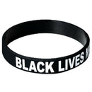 Black Lives Matter Wristbands Black Silicone Rubber Bracelets I Can't Breath Bj