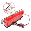 Car Led Brake Tail Light Rear Bumper Parking Warning Light Reflector Light