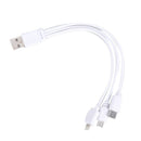 Multiple USB Charging Cable 3 in 1 Data Cables Mobile Fast Charging For AndroiME