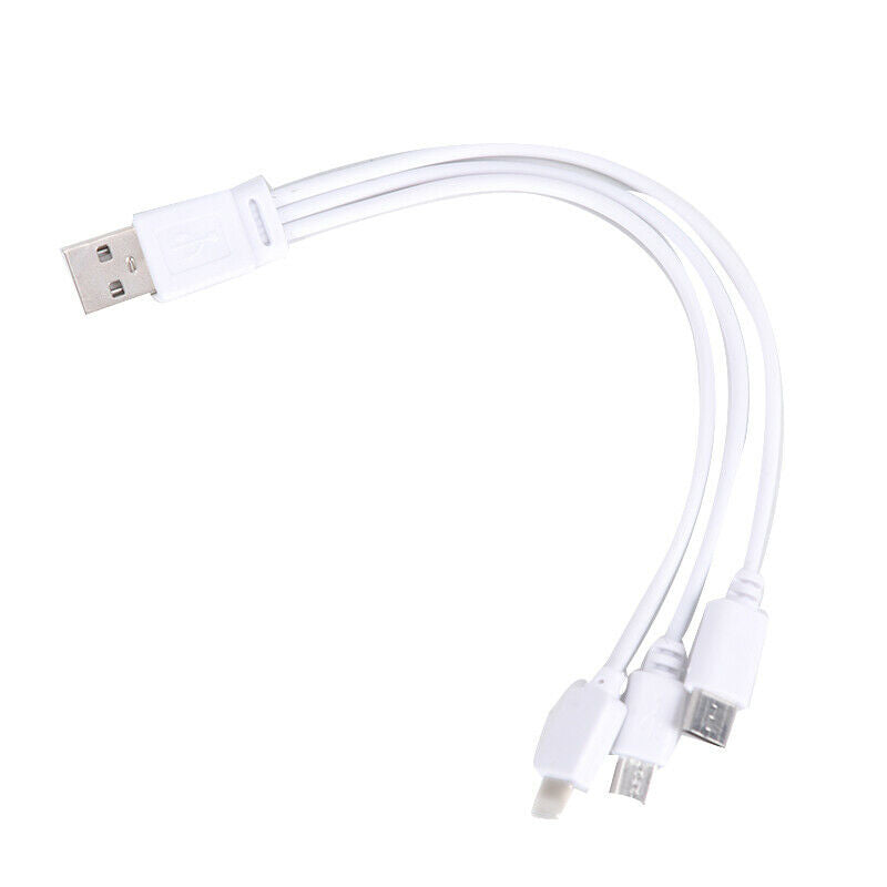 Multiple USB Charging Cable 3 in 1 Data Cables Mobile Fast Charging For AndroiME
