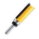 2 - Flutes 1/4" Shank Straight Flush Trim Router Cutter Bit Bearing 50.8mm