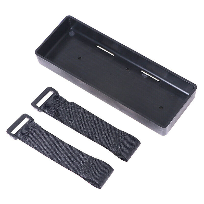 Plastic Battery Box Bracket Tray Case Battery Storage Box for 1/10 1/8 RC Ca Gw