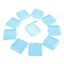 10 x Battery compartment case 14500 Battery AA size 3 AA 4 type (Blue) P3W6
