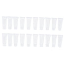 10ml Empty Plastic Soft Tube Sample Bottle Containers - 20 Pack -  Travel
