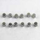 12pcs Copper Schrader Valve Caps Bike Motorcycle Cars Valves Dust Cover