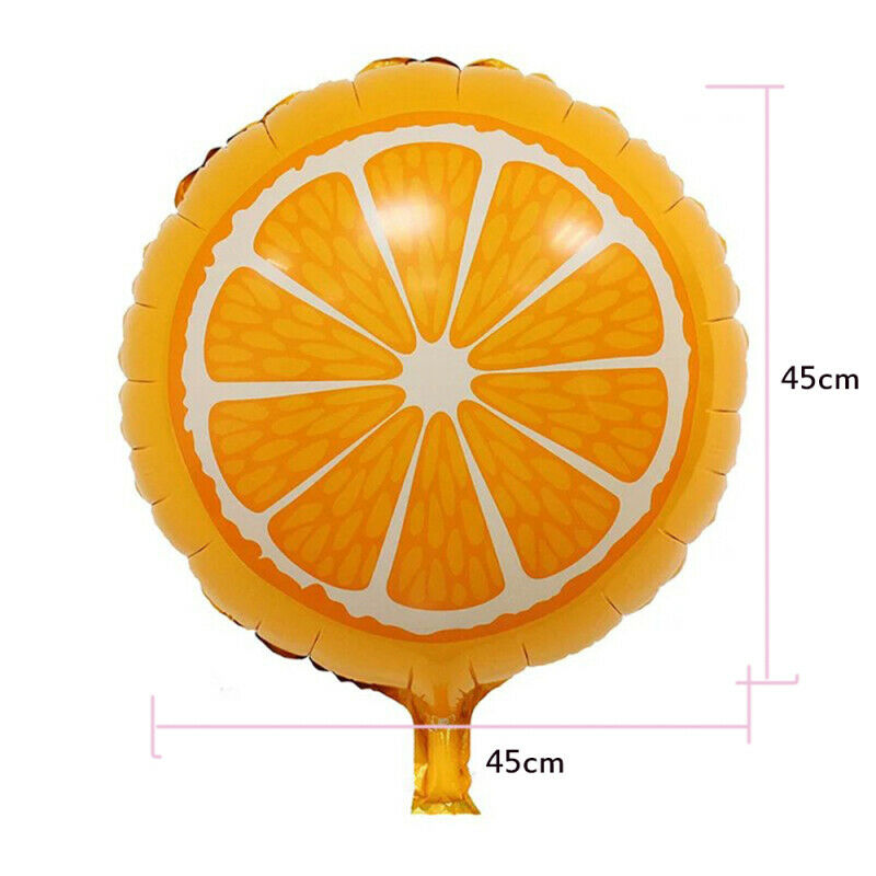 50Pcs summer aluminum balloon Strawberry Balloon Party Supplies Exquisite