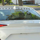 Universal EVO-Style ABS Roof Shark Fins Spoiler Wing Kit Vortex Generator 10pc V
