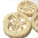 4-6Cm Wide 50Pcs/Lot Natural Loofah Slice Diy Customize Soap Tools,Cleaner,