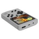 500 Games Pocket Game Console Adults Kids Handheld Gaming Player (Grey)