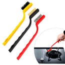 3Pc/Set Gas Cooker Pans Households Cleaner Gas Range Burner Brush Pot Heart  Gw