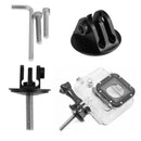 Aluminum Alloy Bicycle Headset Top Cap Adapter for Gopro Hero 4 3 5(Black) A