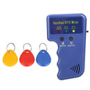 Handheld 125Khz Duplicator Copier Writer Programmer Reader + Keys + Cards E