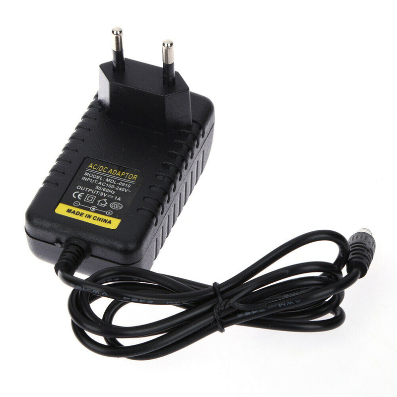 AC 100-240V Converter Adapter DC 5.5 x 2.5MM 9V 1A 1000mA Charger EU Plug A