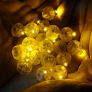 100pcs Mini Led Lamps Flash Balloon Light With Battery Luminous Lantern For F7M5
