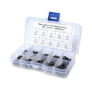 160PCS E-Clip & Retaining Ring Assortment Kit 2 3 4 5 6 7 8 9 10 12mm Circlip