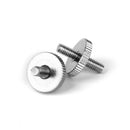 2Pcs Mandolin Guitar Bridge Posts Height Adjustment Screws