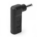 90 Degree USB-C Type-C Female to 4.5x3.0mm DC Male Plug Converter for Dell A