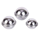 6pcs/3 set Bath Bombs Aluminum Alloy Bath Bomb Mold Ball Shape DIY Bathing To`US