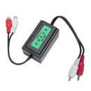 3.5mm Car RCA Amplifier Audio Noise Filter Ground Loop Isolator Suppressor  F2V9