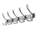 Coat Rack Stainless Steel For Coat / Towels / Hat Rack (5 Hooks) Z9C6