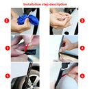 16FT Car Door Edge Trim Molding Carbon Fiber Seal Scratch Protector Guard Decor