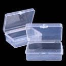 2pcs Transparent Chapter Box Hanging Box Mini Key Photo Boxes Home Storage B Nw