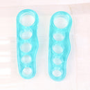 One Pair Silicone Toe Separator Spreader Correction Pain Relief Hallux Valgus 3C