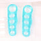 One Pair Silicone Toe Separator Spreader Correction Pain Relief Hallux Valgus 3C