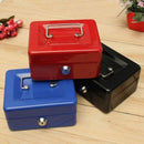 Lockable Cash Coin Money Storage Safe Security Box Holder Suitcase With Loc