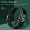 V101 Sport Bluetooth Blood Pressure Smart Watch Thermometer IP68 Waterproof