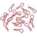 20pcs/set RC Car R-Pins fit 1/10 1/12 1/16 1/18 RC Car Truggy Accessory Red