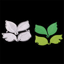 2pcs/set Leaves Metal Cutting Dies Stencils For Scrapbooking DIY Cards Making FT