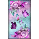 5D Full Drill Diamond Painting Flower Butterfly Cross Stitch Kits (hg345)
