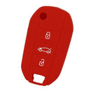 Car Key Protive Cover Holder for BUICK Flip Folding Remote Key Fob Red