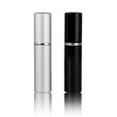 Refillable Perfume&Fine Mist Atomizers with Metallic Exterior&Glass Interio
