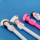 10 PCS Nurse Style Polymer Clay Ball Point Pens Nursing Pen Nurse Day Gifts M&E