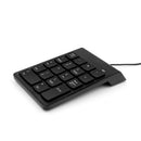 USB Numeric Keypad,USB 18 Key Number Numeric Keypad Keyboard for Laptop DeskQ9W1