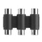 3RCA Female to Female Coupler AV Video Audio Adapter Cable Connector A