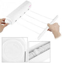 3.2M 4 Lines Wall Mounted Clothes Hanger Dryer Hanger Clothesline Outdoor L