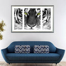 Tiger 5D Round Diamond DIY Painting Embroidery Cross Stitch Kit Home Decor