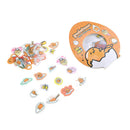 50 x Creative Gudetama Lazy Egg Sealing Stickers Diary Label Stickers Pack Decor