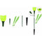 6x Tulip Flower LED Solar Light Outdoor Garden Lawn Decor Lamp (Green) A