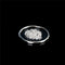 2Pcs Magic Ring and Chain Cool Magic Trick Props Metal Knot Ring On Chain 3c