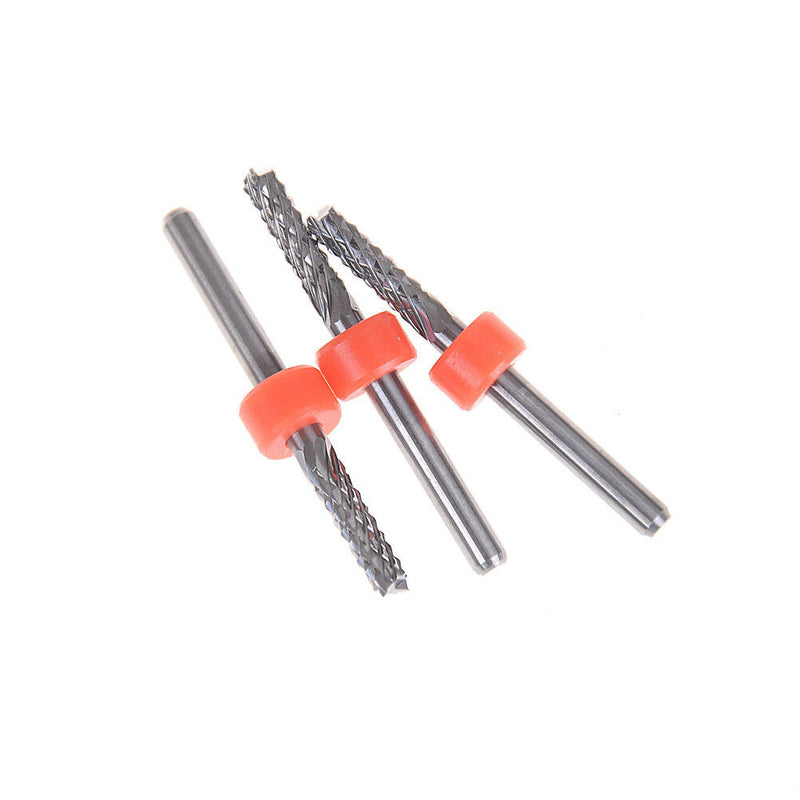 3.175mm Carbide Tungsten Corn Cutter cutting PCB milling bits CNC router bits Fh