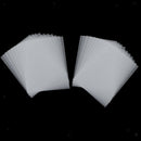 20Pcs Half Transparent Shrink Film Sheets Shrinkable Paper DIY Art Craft Project
