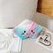 Lovely Plush Women Crossbody Bags Cartoon Chain Shoulder Handbag (Style 2)