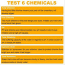 50PCS 6 in 1 Swimming Pool Quick Test Strip Chlorine pH Alkalinity Testing Paper