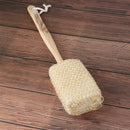 Massage Sponge Scrubber Natural Sisal Bath Shower Brush Portable Backs Brush Hn
