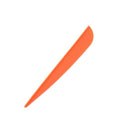Arrows Vanes 4 Inch Plastic Feather Fletching for DIY Archery Arrows 50 Pac C4X2